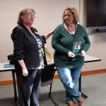 Ottawa County Department of Job and Family Services and the Ohio Coalition of Adult Protective Services (OCAPS) was proud to recognize Julie McKitrick as Ohio’s 2020 Adult Protective Services Worker of the Year. This award would have been part of the OCAPS statewide conference, which was rescheduled during to the current health crisis. Through the flexibility of everyone involved, Julie received this award and a $1000 training scholarship this morning at a small agency gathering. 